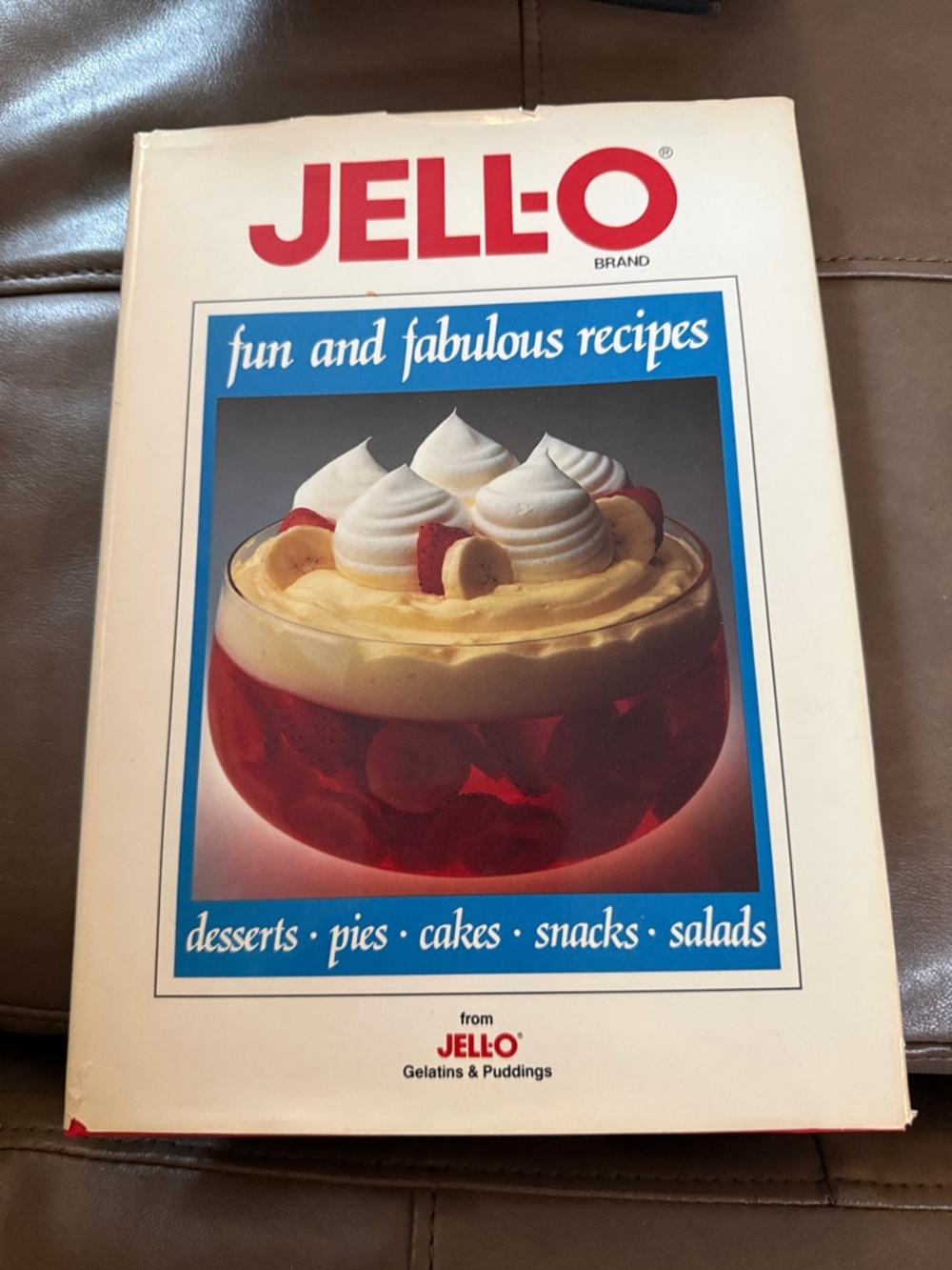 JELL-O Recipe Book - Red, White, Blue Cover